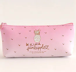 Pink Pineapple Pencil Case and Stationery Box