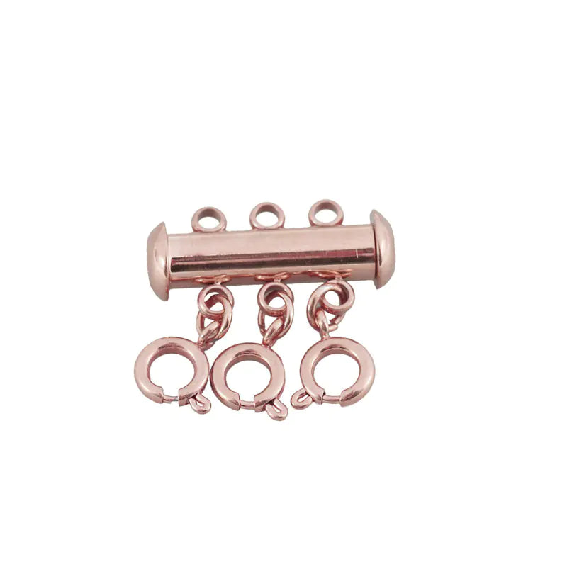 Stainless Steel Bracelet with Magnetic Buckle & Pearls