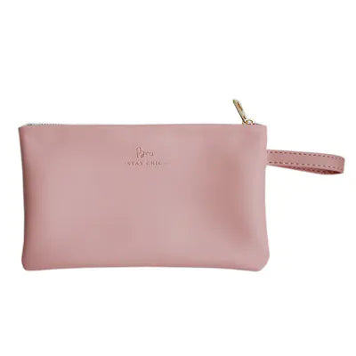 Women's PU Leather Portable Cosmetic and Storage Bag
