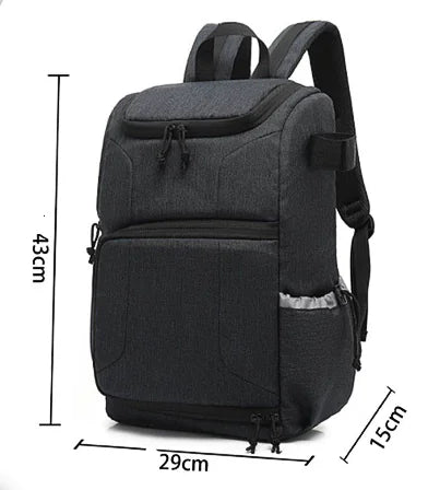 Professional Outdoor DSLR Camera Backpack with Removable Design
