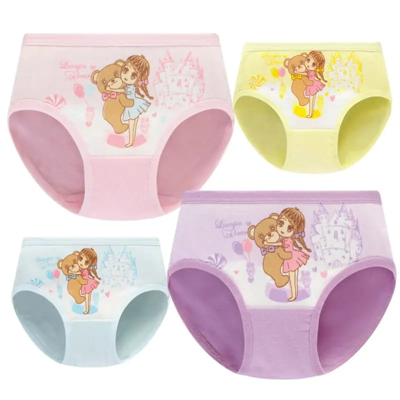 Cotton Girls' Underwear - Children's Briefs & Shorts