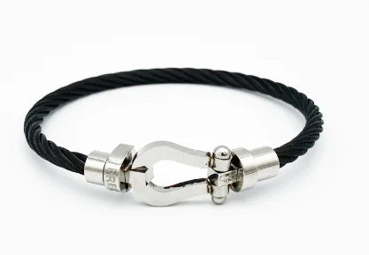 Magnetic Buckle Stainless Steel Wire Bracelet