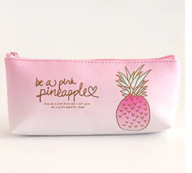 Pink Pineapple Pencil Case and Stationery Box