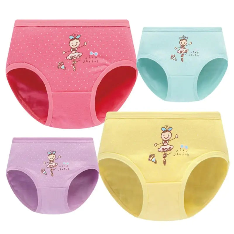 Cotton Girls' Underwear - Children's Briefs & Shorts