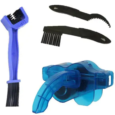 Bicycle Cleaning Tool Set with Scrub Brush and Chain Cleaner
