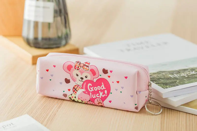 Creative Cartoon Large Capacity Pencil Case for Students